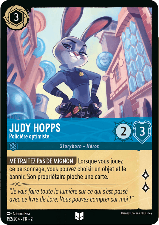 Judy Hopps Policière optimiste