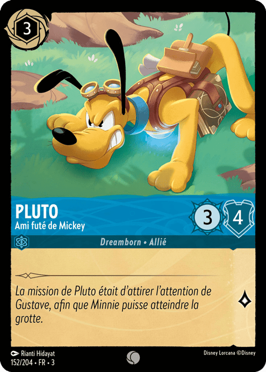 Pluto Ami futé de Mickey