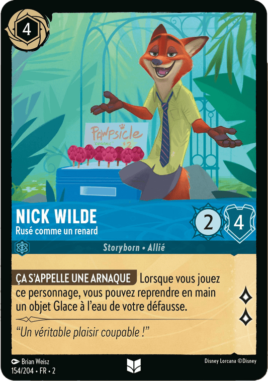 Nick Wilde Rusé comme un renard