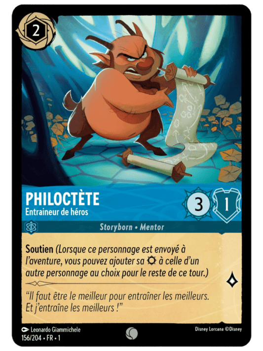 Philoctète Entraineur de héros