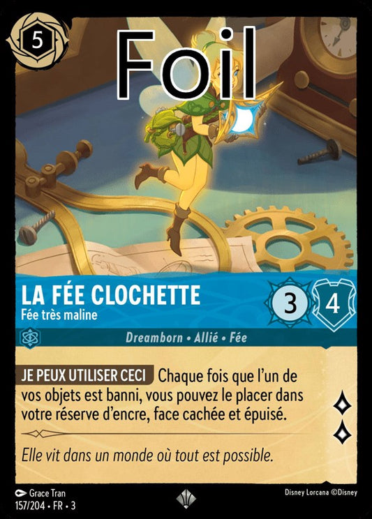 La Fée Clochette foil Fée très maline