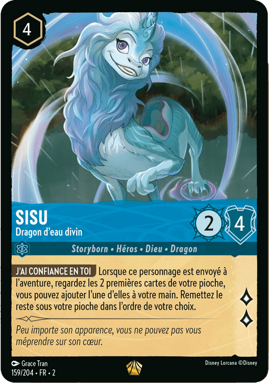 Sisu Dragon d’eau divin