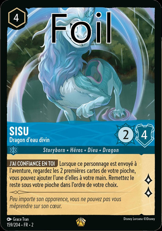 Sisu Foil 
Dragon d’eau divin