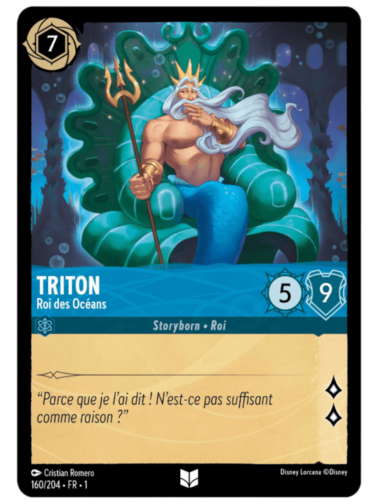 Triton Roi des Océans