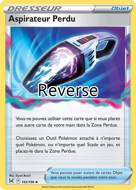 Aspirateur Perdu reverse