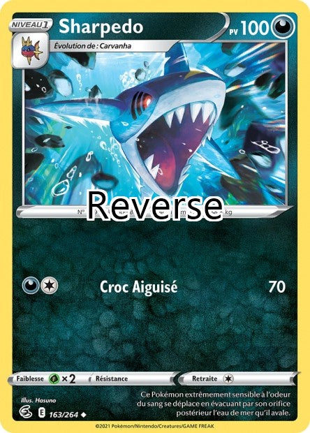Sharpedo reverse