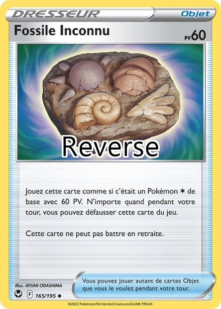 Fossile Inconnu reverse