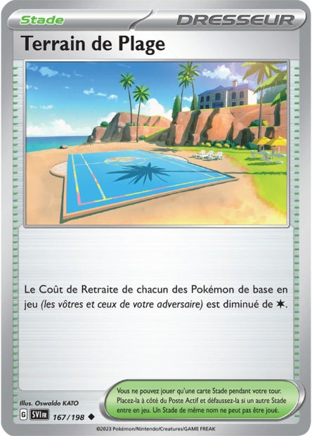Terrain de plage