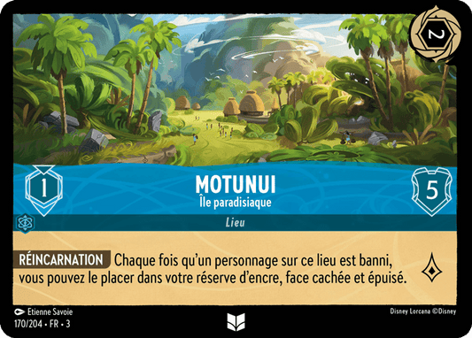 Motunui Île paradisiaque