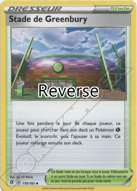 Stade de Greenbury 170 reverse