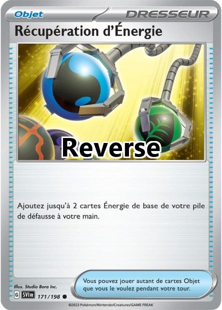 Récupération d'Énergie reverse