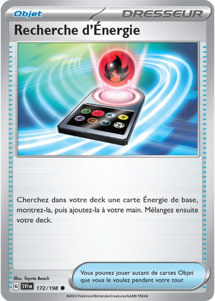 Recherche d'énergie