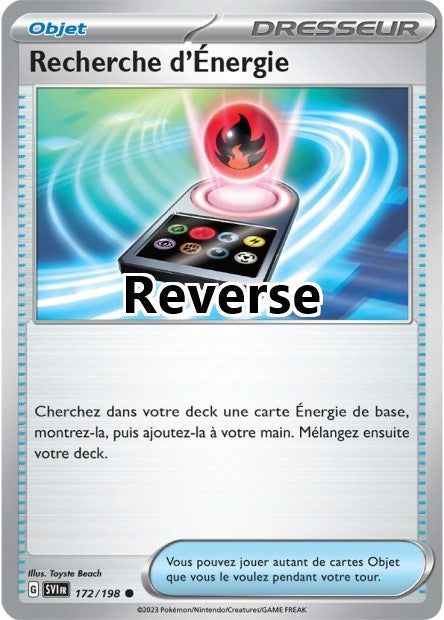Recherche d'Énergie reverse