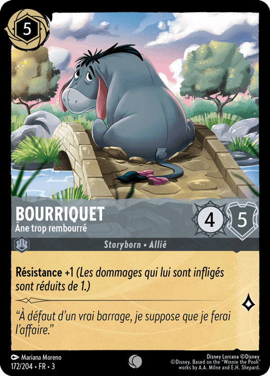 Bourriquet Âne trop rembourré