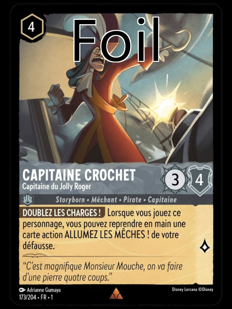 Capitaine Crochet Foil 
Capitaine du Jolly Roger