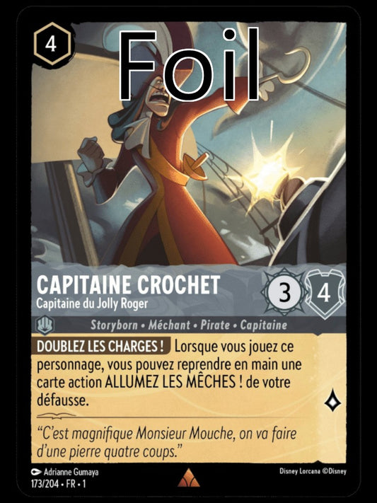 Capitaine Crochet Foil 
Capitaine du Jolly Roger