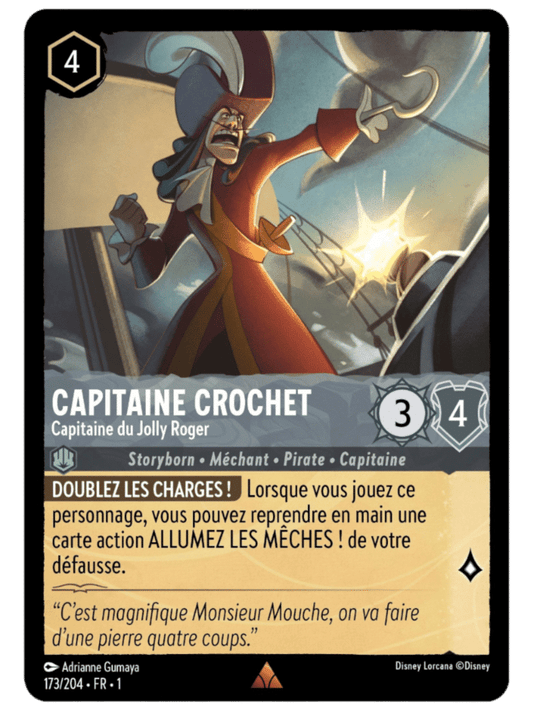 Capitaine Crochet Capitaine du Jolly Roger