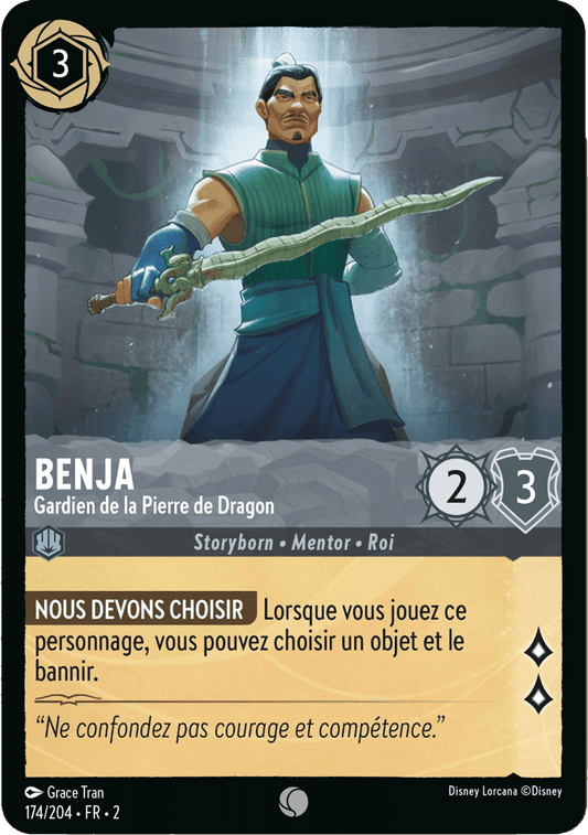 Benja Gardien de la Pierre de Dragon