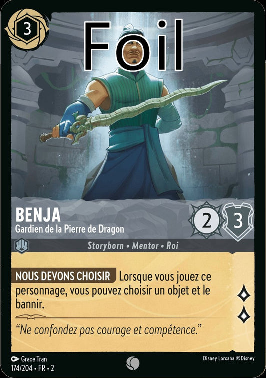 Benja Foil 
Gardien de la Pierre de Dragon