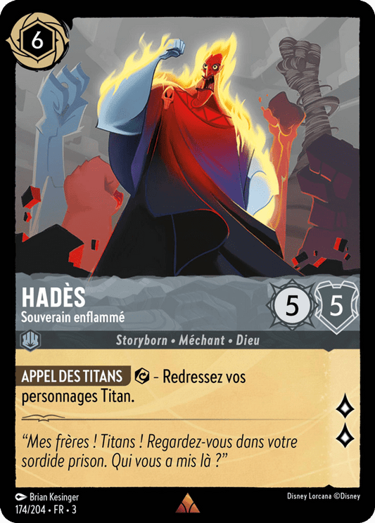 Hadès Souverain enflammé