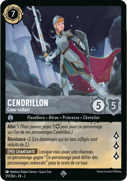 Cendrillon Coeur vaillant
