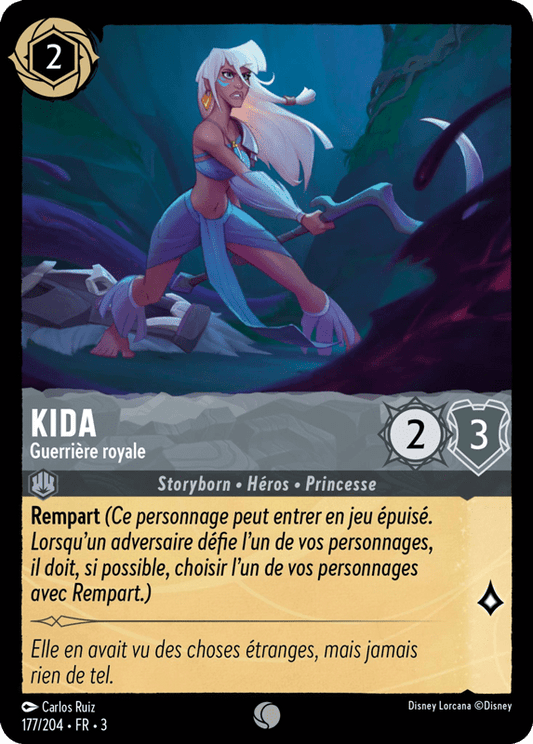 Kida Guerrière royale