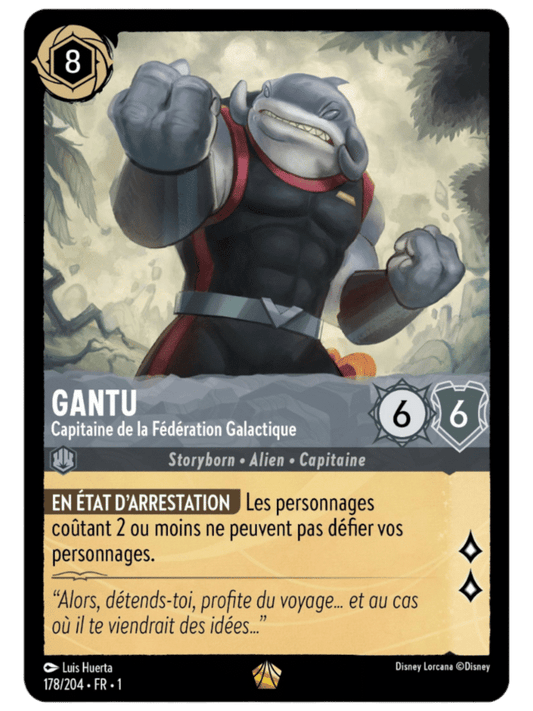 Capitaine Gantu Capitaine de la Fédération Galactique