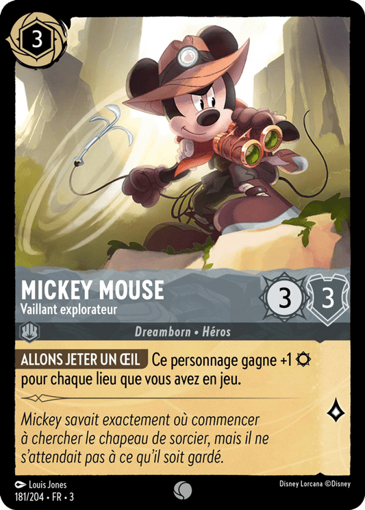 Mickey Mouse Vaillant explorateur
