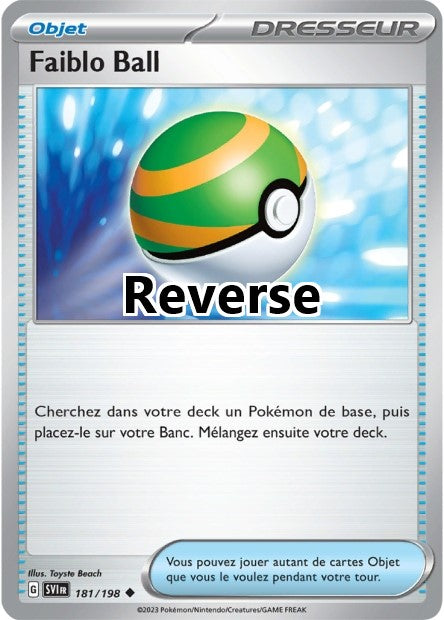 Faiblo Ball reverse