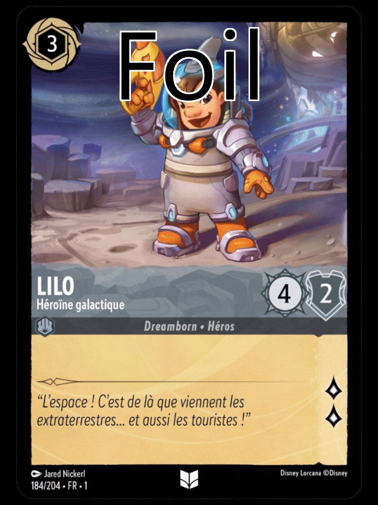 Lilo Foil 
Héroïne galactique
