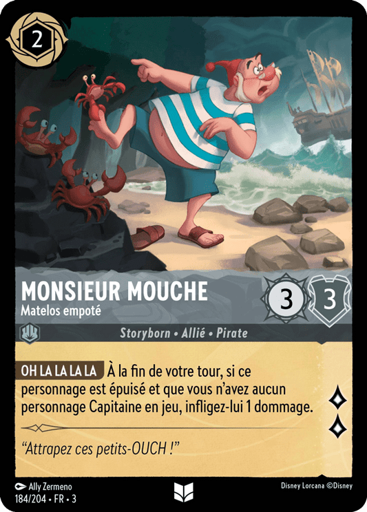 Monsieur Mouche Matelos empoté