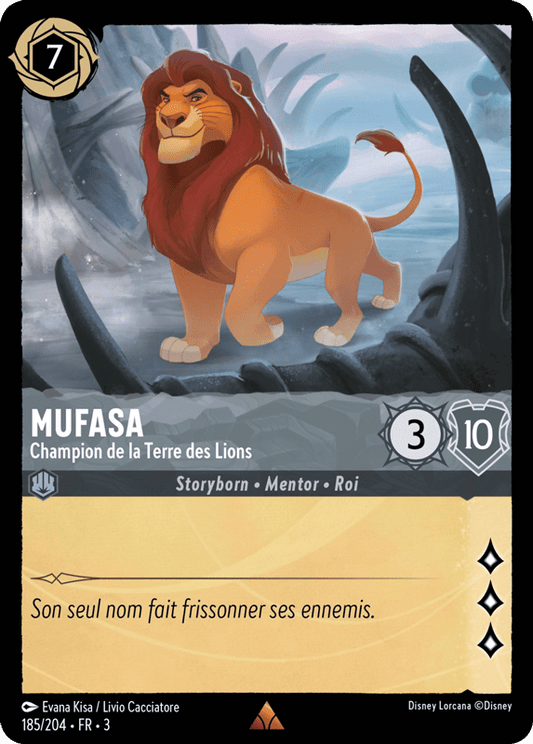 Mufasa Champion de la Terre des Lions