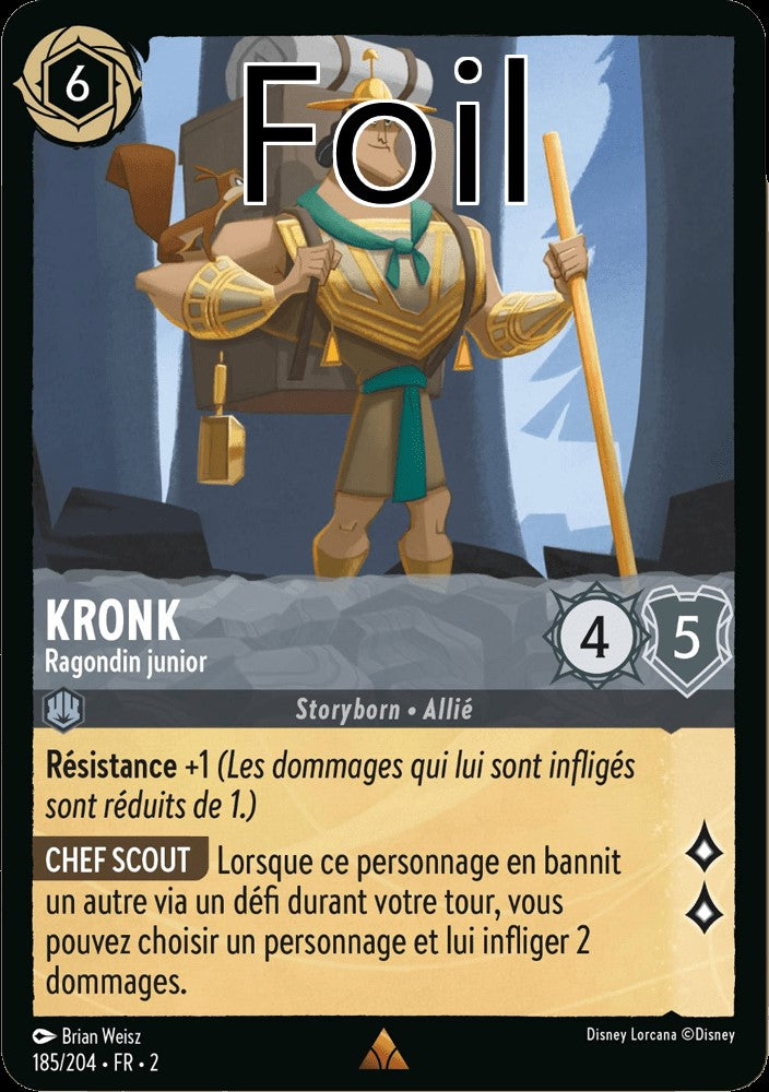 Kronk Foil 
Ragondin junior