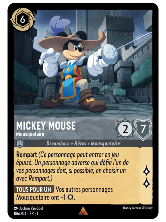 Mickey Mouse Mousquetaire