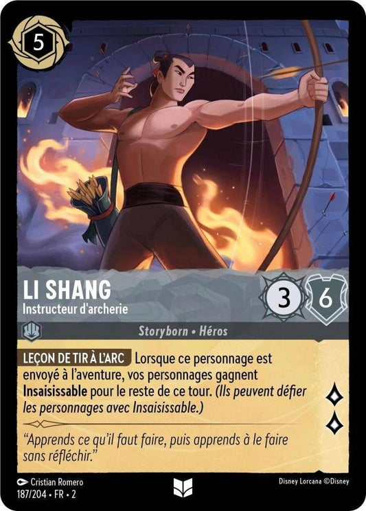 Li Shang Instructeur d’archerie