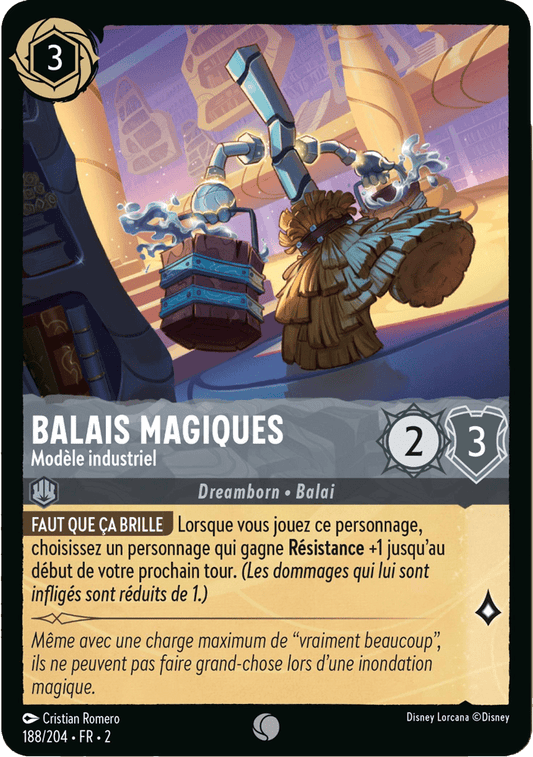 Balais Magiques Modèle industriel