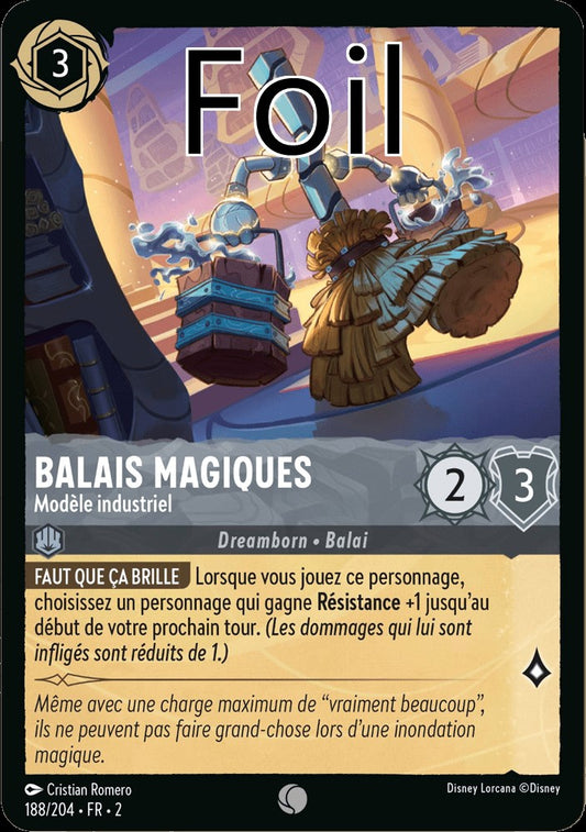 Balais Magiques Foil 
Modèle industriel
