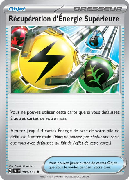 Récupération d'Énergie Supérieure