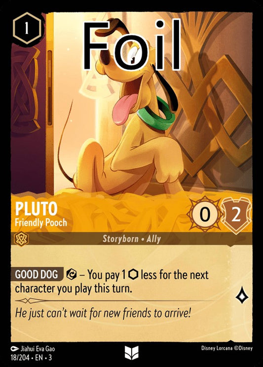 Pluto foil Gentil cabot
