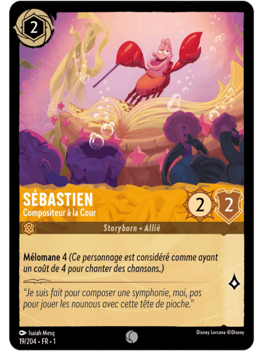 Sébastien Compositeur à la Cour