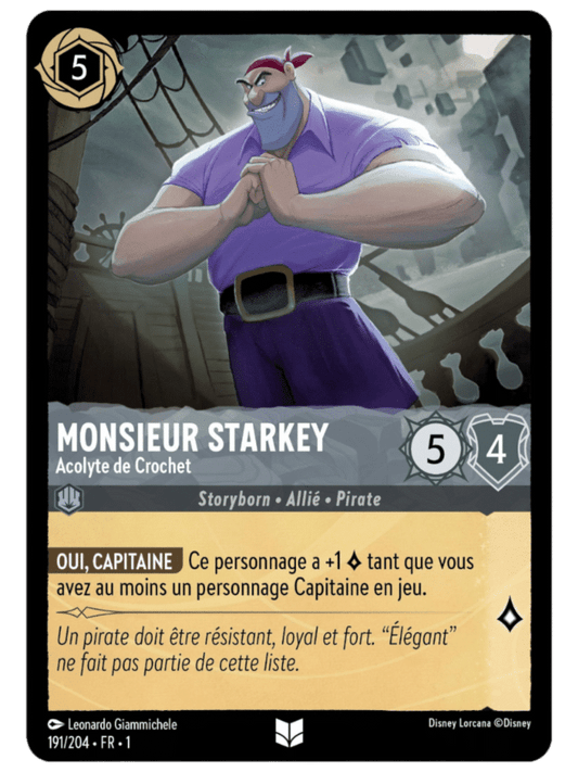 Monsieur Starkey Acolyte de Crochet