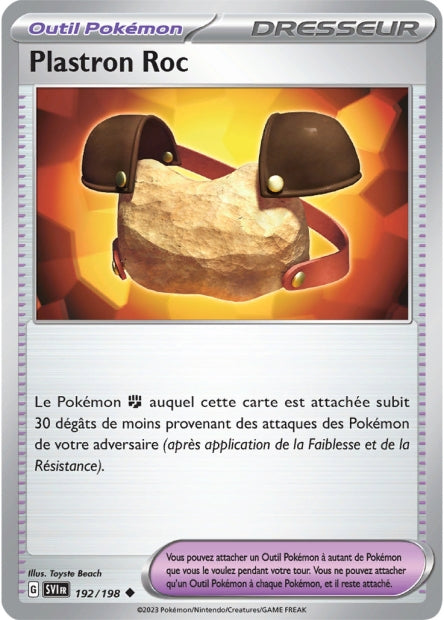 Plastron Roc