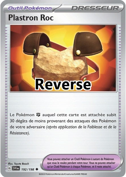 Plastron Roc reverse
