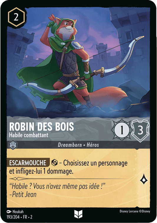 Robin des Bois Habile combattant