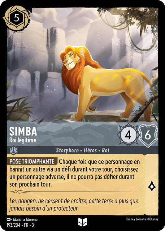 Simba Roi Légitime