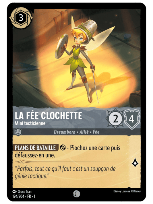 Fée Clochette Mini tacticienne