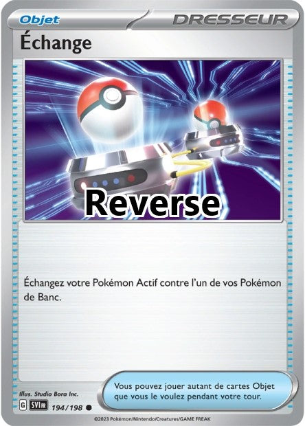 Échange reverse
