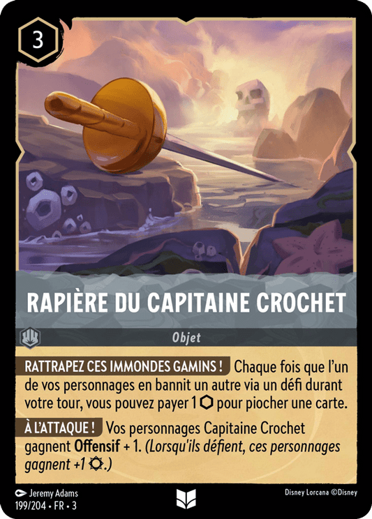 Rapière du Capitaine Crochet