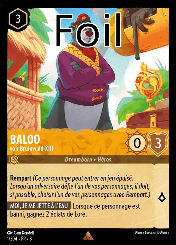 Baloo foil von Bruinwald XII