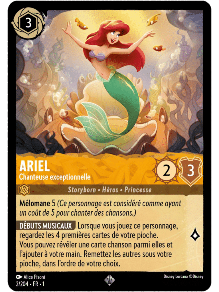 Ariel Chanteuse exceptionnelle